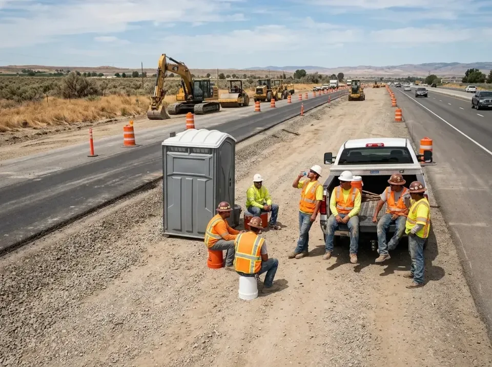 highway-road-construction-crew-007 — frequently asked questions, Porta Potty and Restroom Rentals in Hanahan, SC